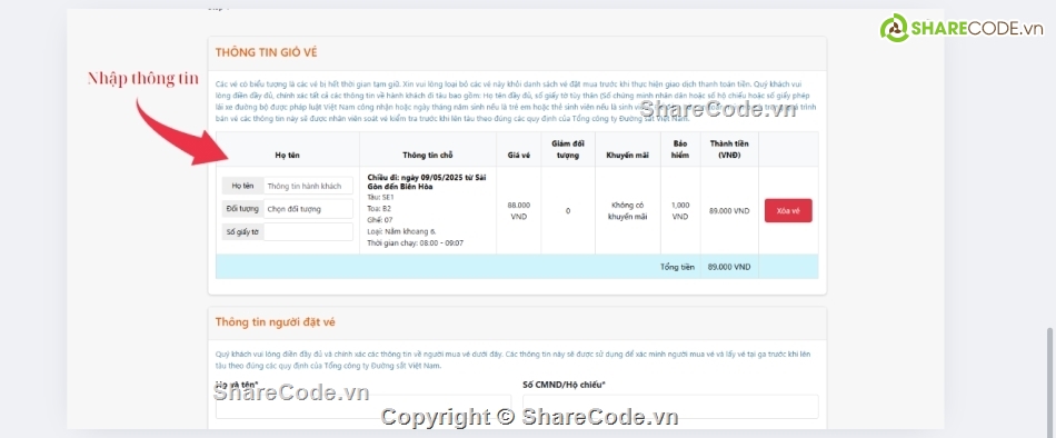 Website bán vé,source code website,Source code web,đồ án tốt nghiệp,vé tàu,bán vé tàu